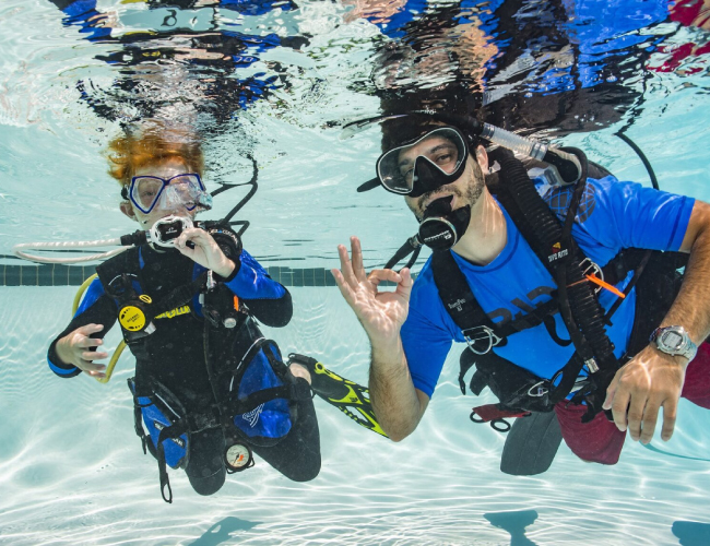 Formation Scuba Diver à Djerba – Initiez-vous à la plongée dès 10 ans (jusqu’à 12 m de profondeur)